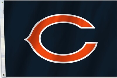 Chicago Bears 2 X 3 Premium Flag