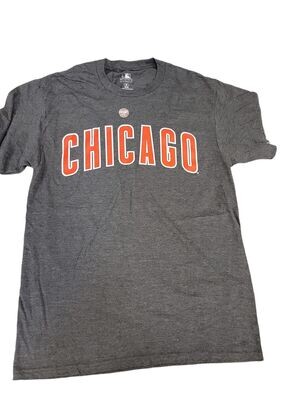 Chicago Cubs Grey T-Shirt Chicago Logo