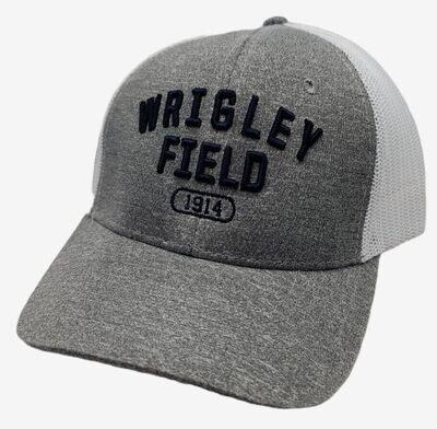Wrigley Field 1914 Distressed Washed Navy Buckle Back Cap