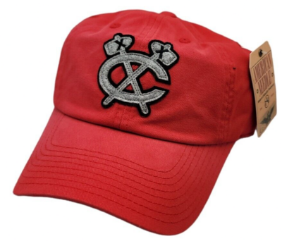 Chicago Blackhawks Red Buckle Back Hat