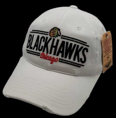 Chicago Blackhawks White Snapback Hat