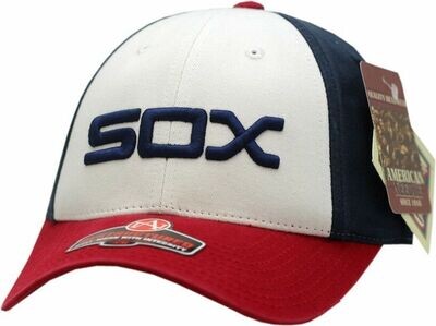 Chicago White Sox Fitted Hat Destructured 1983 Logo Cooperstown Collection 2278