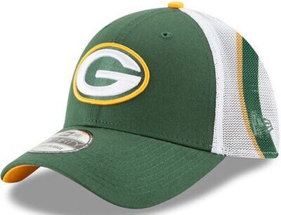 Green Bay Packers Flex Fit Hat Wrapped Logo