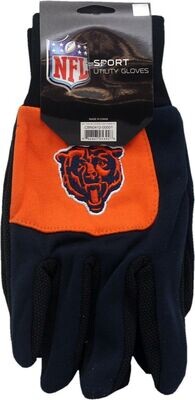 Chicago Bears Sport Utility Gloves Bear Face Logo