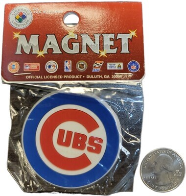 Chicago Cubs Bullseye Magnet Soft Touch