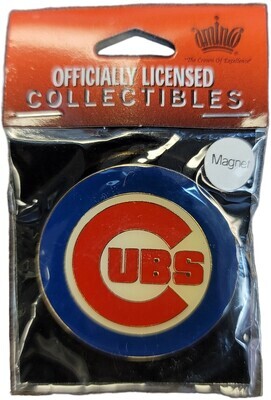 Chicago Cubs Bullseye Magnet