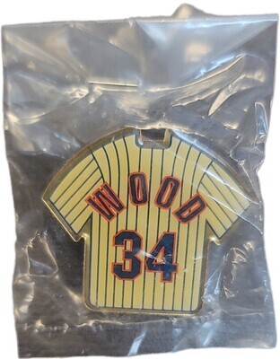 Chicago Cubs Kerry Wood #34 Jersey Lapel Pin