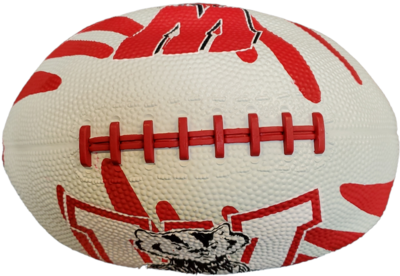 Wisconsin Badgers Rubber Football