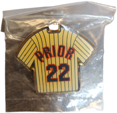 Chicago Cubs Mark Prior #22 Jersey Lapel Pin