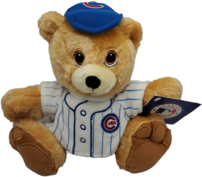Chicago Cubs Plush Teddy Bear Player