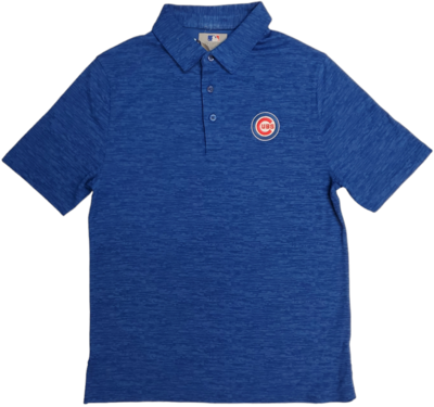 Chicago Cubs Performance Polo Embroidered Logo