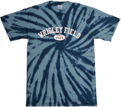 Wrigley Field 1914 Tye Dye T-Shirt