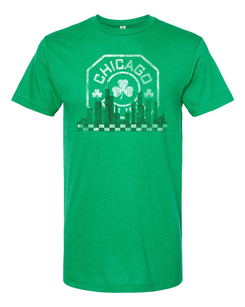 Irish Chicago Police City Skyline T-Shirt