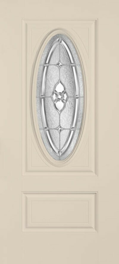 2 Panel 3/4 Oval Georgian