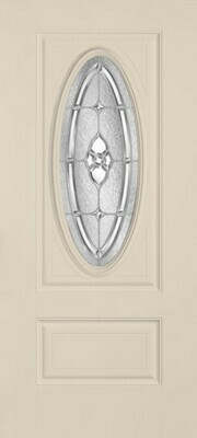 2 Panel 3/4 Oval Georgian