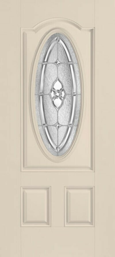 3 Panel Arch Oval Georgian