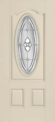 3 Panel Arch Oval Georgian