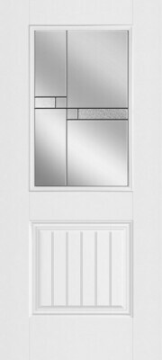 1 Panel Plank Half Lite Cruz
