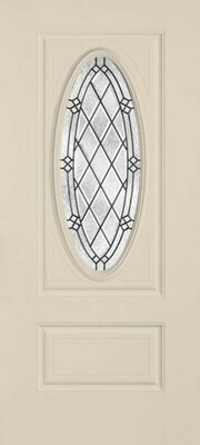 2 Panel 3/4 Oval Alston