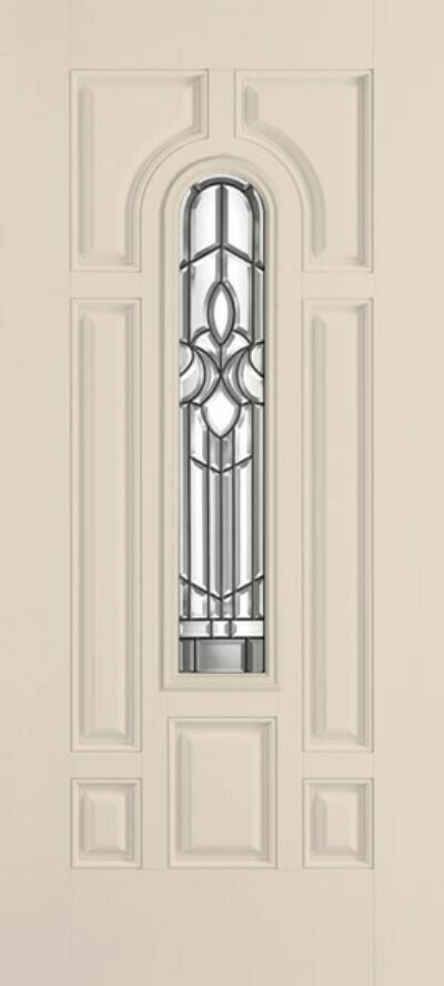 7 Panel Arch Madrid Glass