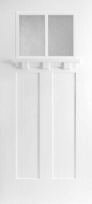 2 Panel Divided Lite Dentil