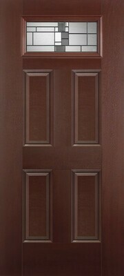 4 Panel Rec Lite Mahogany