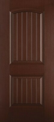2 Panel Plank Cam Top Walnut