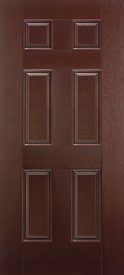 6 Panel Mahogany