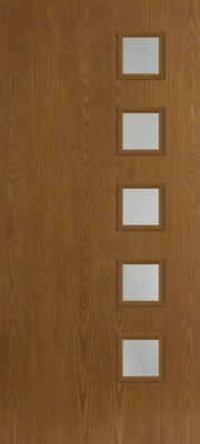 5 Square Lite Right Oak