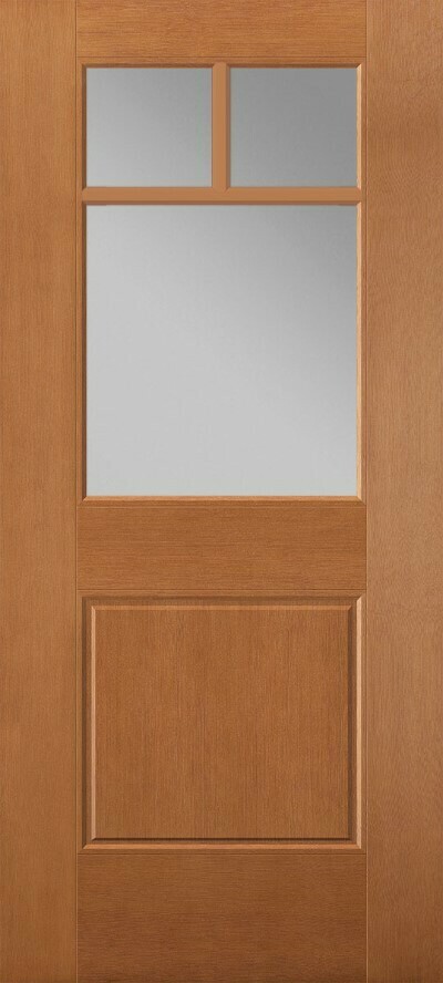 1 Panel Half Lite 3 Divided