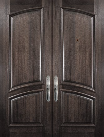 Square Top Arch 2 Panel Double
