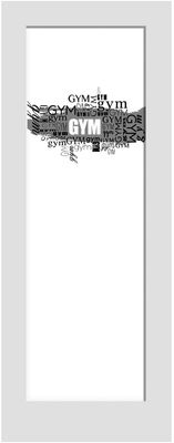 1 Lite Gym Sign 1 Lite Gym Sign