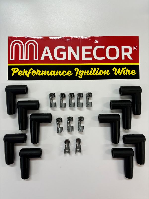 DB001-Kit - 90 Degree Silicone Distributor Boots and Terminals