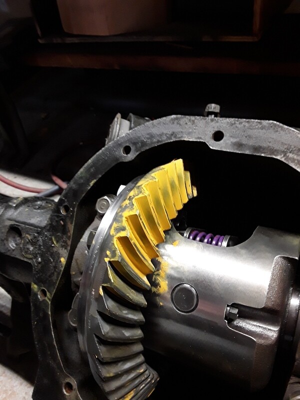 GM Abody 10 bolt 8.5" Posi rear axle assembly, COMPLETELY REBUILT