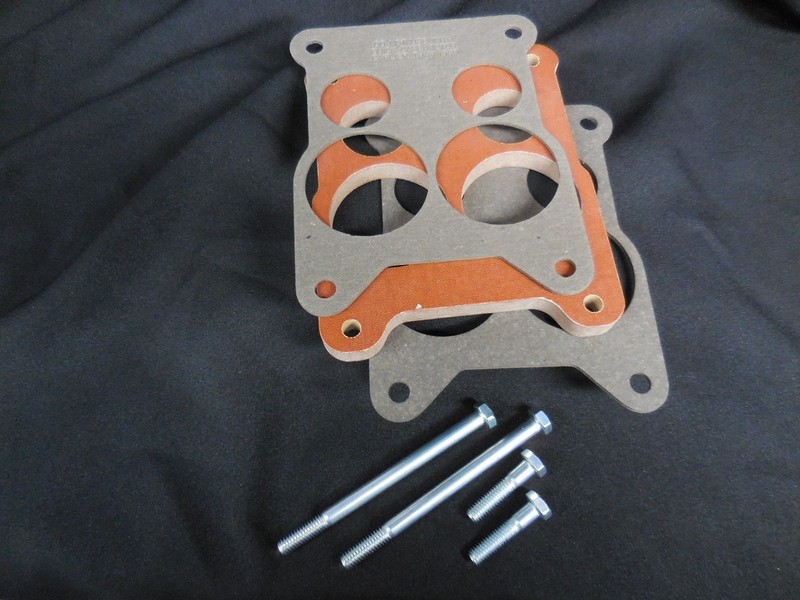 Quadrajet TV Carb spacer kit 200-4r 700r4 overdrive