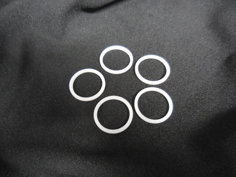 Quadrajet Fuel Filter Housing SEAL, 7/8&quot;, THICK NYLON, qty(5)