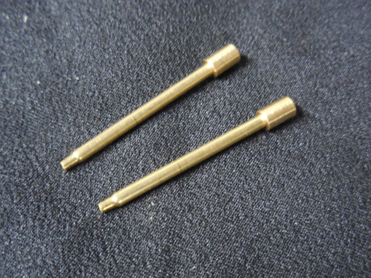 Quadrajet Idle pickup tubes, pair, .035", performance