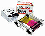 YMCKO 5-Panel Color Ribbon Cassette for 300 cards in Primacy 2 Printer