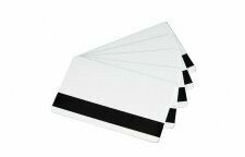 Blank CR-80, 30 mil White Card with HiCo Magnetic Strip - box of 500