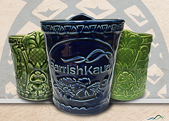 Exclusive Tiki Mugs by Parrish Kauai