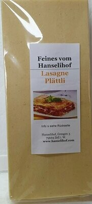 Hanselihof Gourmet Frischei Lasagne