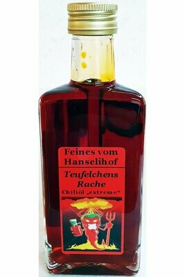 Hanselihof BBQ Chiliöl, Teufelchens Rache 100ml