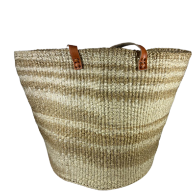  Beige And Off White  Basket