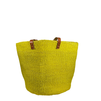 Yellow Tote Basket