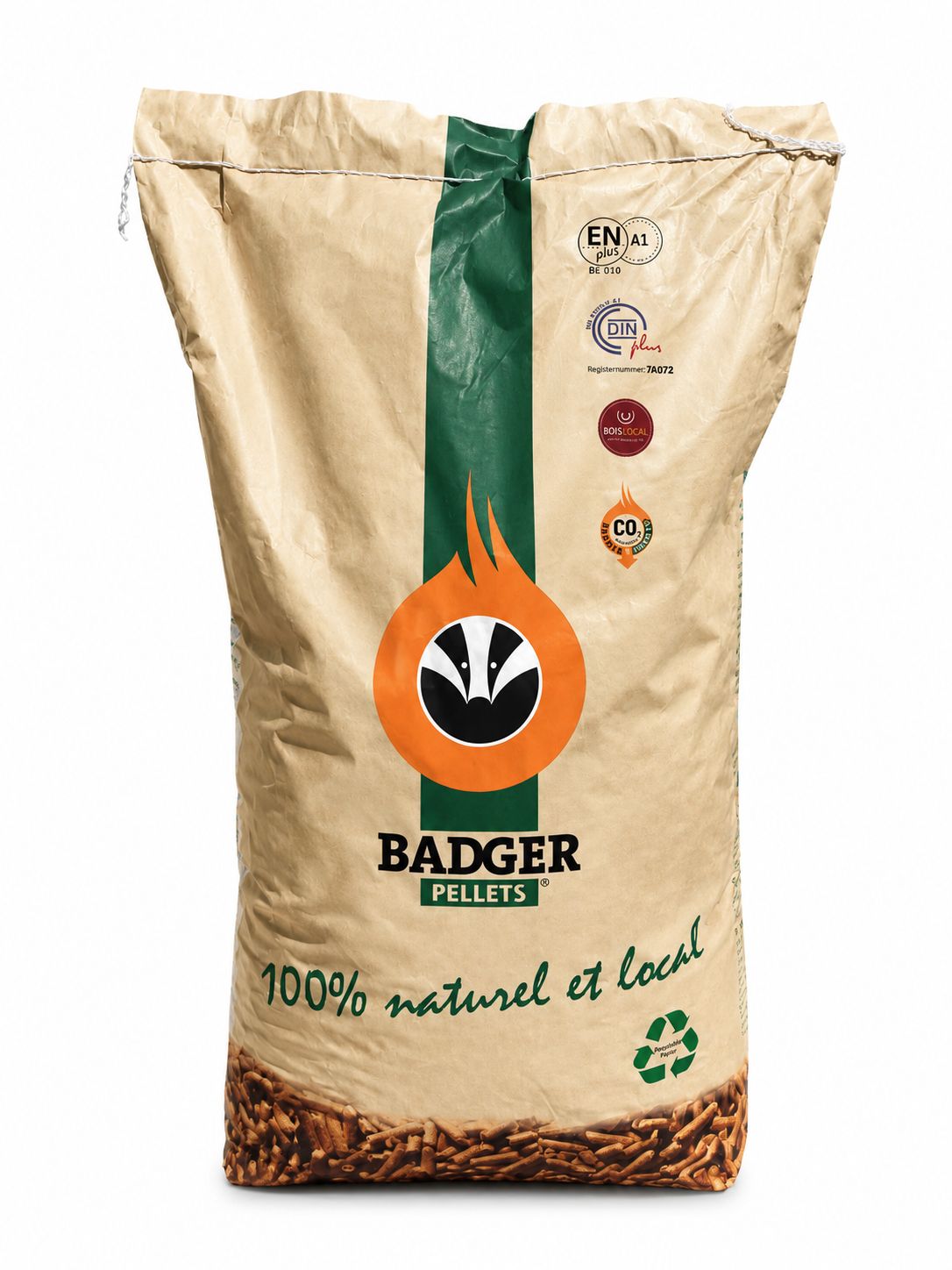 Holzpellets im Papiersack , DIN Plus EN Plus A1 Holzpellets im Papiersack , DIN Plus EN Plus A1