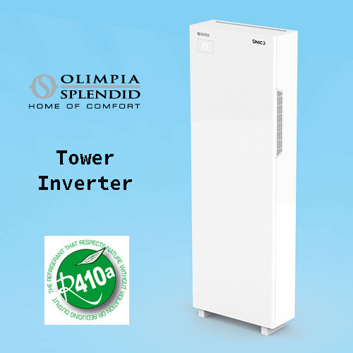Unico Tower Inverter 12 HP Airco en Verwarming