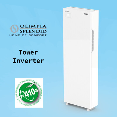 Unico Tower Inverter 12 HP Airco en Verwarming Unico Tower Inverter 12 HP Airco en Verwarming