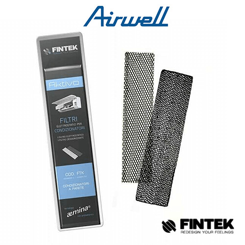 Fintek aktivo airco filter FA10 voor Airwell airco's