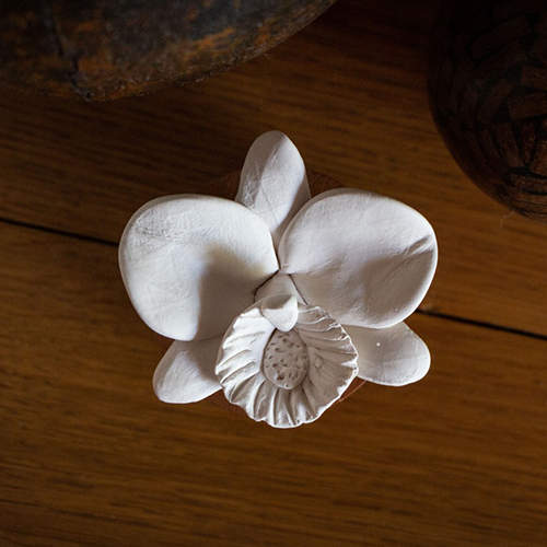 Handgemaakte Orchidee uit Nepal geur verspreider