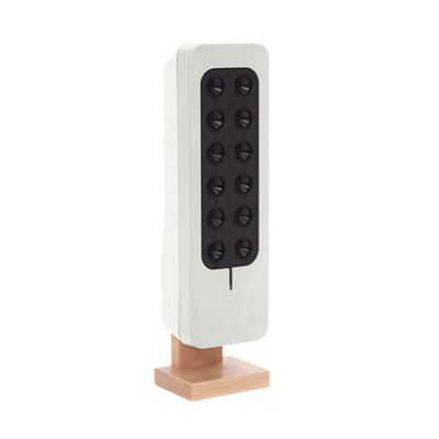 Teqoya Teqair 200 witte luchtzuiveraar zonder filters - compacte en stille ionisator voor schone lucht.